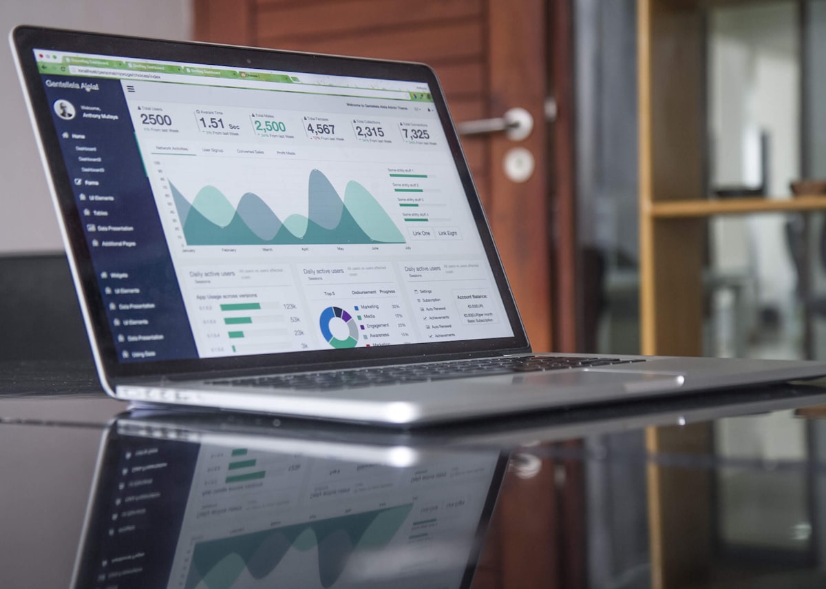 Data visualization dashboard